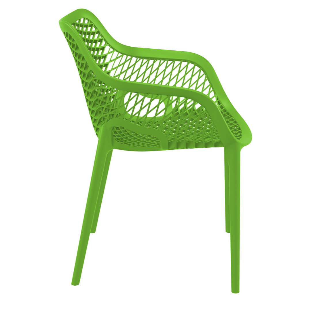 Farrah Premium All-Weather Outdoor Stacking Dining Armchair